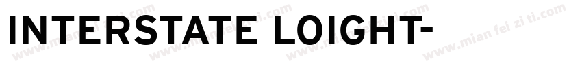 INTERSTATE LOIGHT字体转换